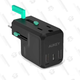 Aukey 2300W Travel Adapter with 18W PD | $16 | Amazon | Promo code EUZ2HPWH + Clip Coupon